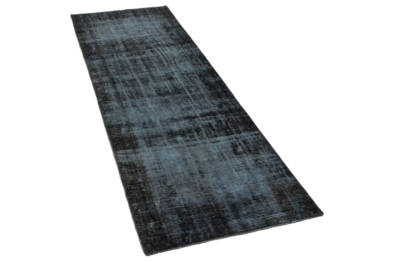 Håndknyttet persisk tæppe 79x248 cm Vintage - Mørkeblå / grøn - Orientalske tæpper - Persisk tæppe