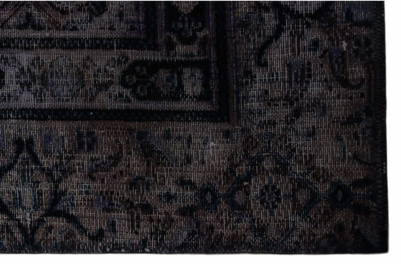 Håndknyttet persisk tæppe 268x350 cm Vintage - Mørkeblå / grå - Orientalske tæpper - Persisk tæppe