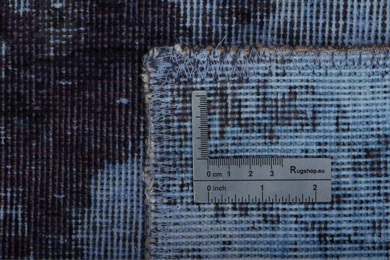 Håndknyttet persisk tæppe 115x157 cm Vintage - Blå / mørkeblå - Orientalske tæpper - Persisk tæppe