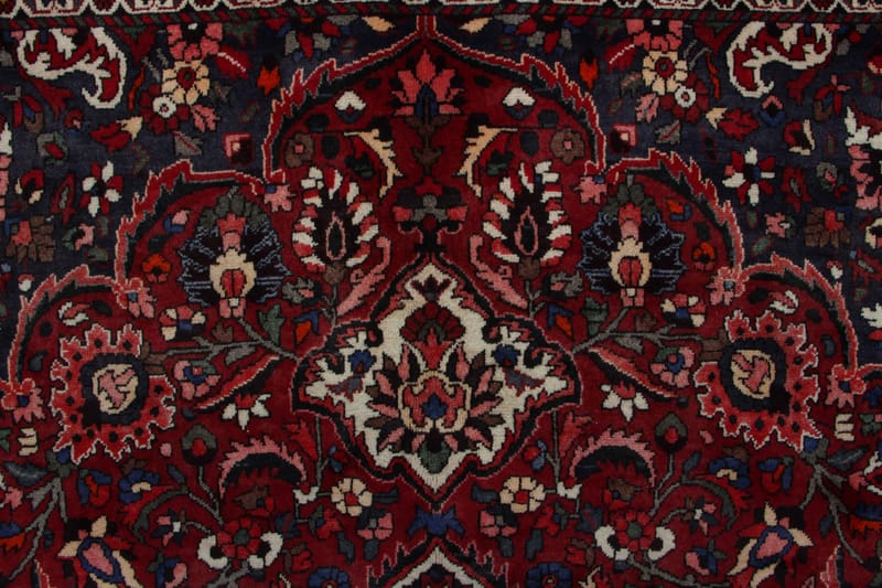Håndknyttet persisk tæppe 217x318 cm - Rød / Beige - Orientalske tæpper - Persisk tæppe