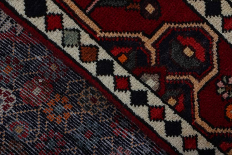 Håndknyttet persisk tæppe 152x287 cm - Rød / Beige - Orientalske tæpper - Persisk tæppe