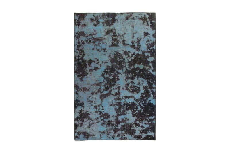 Håndknyttet persisk tæppe 100x160 cm Vintage - Blå / mørkegrøn - Orientalske tæpper - Persisk tæppe