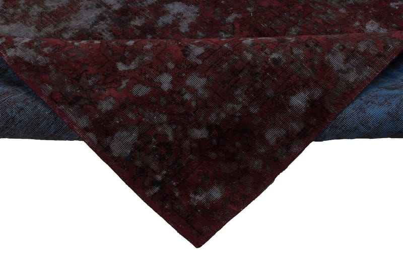 Håndknyttet persisk tæppe 125x189 cm Vintage - Rød / blå - Orientalske tæpper - Persisk tæppe