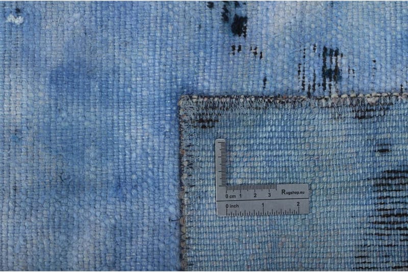 Håndknyttet persisk tæppe 135x190 cm Vintage - Blå / mørkeblå - Orientalske tæpper - Persisk tæppe