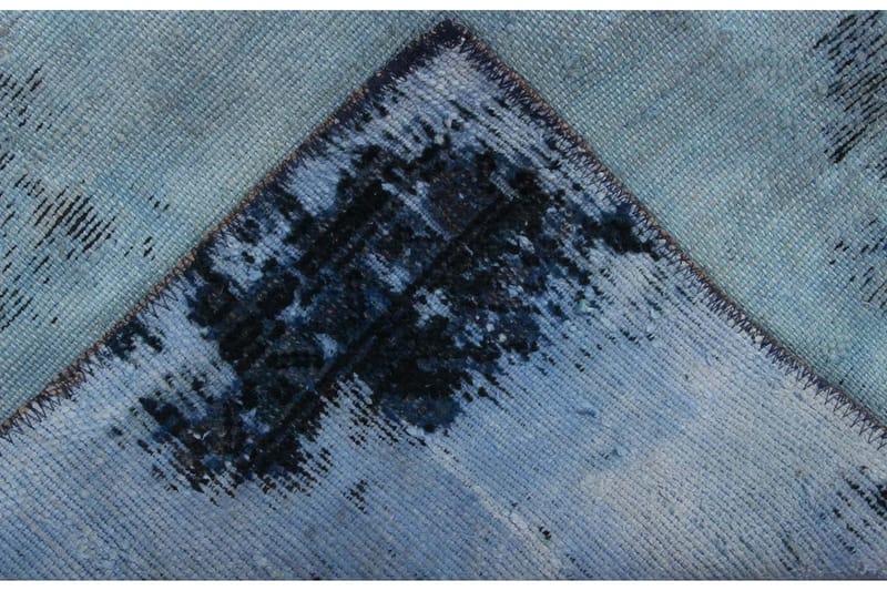 Håndknyttet persisk tæppe 135x190 cm Vintage - Blå / mørkeblå - Orientalske tæpper - Persisk tæppe