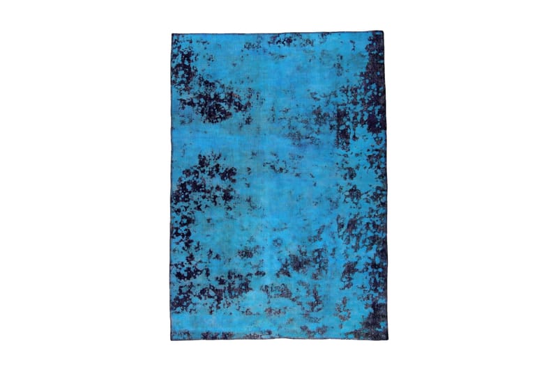 Håndknyttet persisk tæppe 135x195 cm Vintage - Blå / mørkeblå - Orientalske tæpper - Persisk tæppe