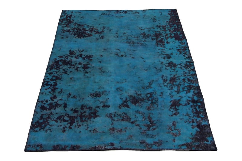 Håndknyttet persisk tæppe 135x195 cm Vintage - Blå / mørkeblå - Orientalske tæpper - Persisk tæppe