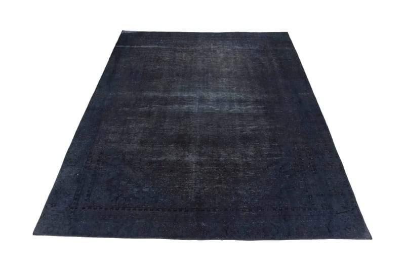 Håndknyttet persisk tæppe 259x363 cm Vintage - Mørkegrå / mørkeblå - Orientalske tæpper - Persisk tæppe