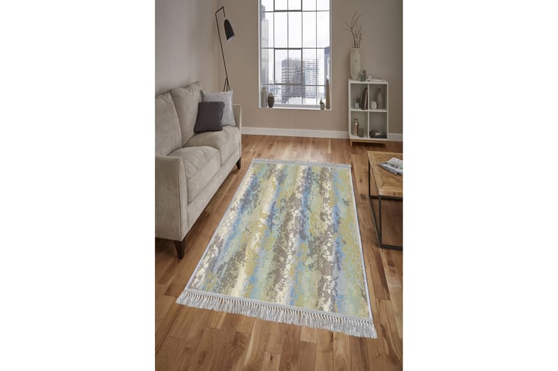 Homefesto Tæppe 100x150 cm - Flerfarvet - Tekstiler - Tæpper - Orientalske tæpper