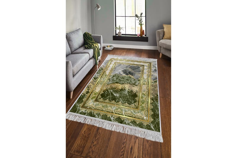 Homefesto Tæppe 100x150 cm - Flerfarvet - Tekstiler - Tæpper - Orientalske tæpper
