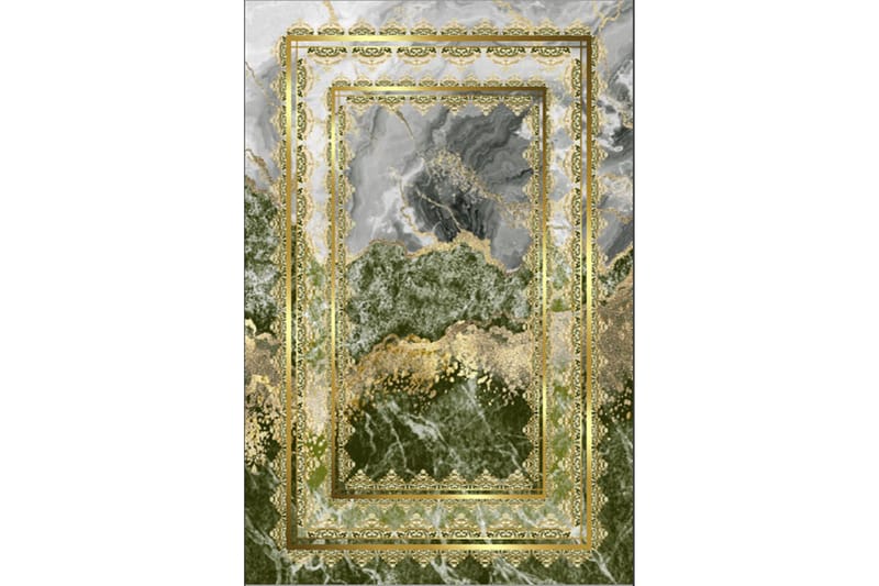 Homefesto Tæppe 100x150 cm - Flerfarvet - Tekstiler - Tæpper - Orientalske tæpper