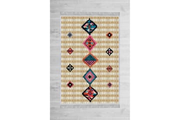 Homefesto Tæppe 100x150 cm - Flerfarvet - Tekstiler - Tæpper - Orientalske tæpper