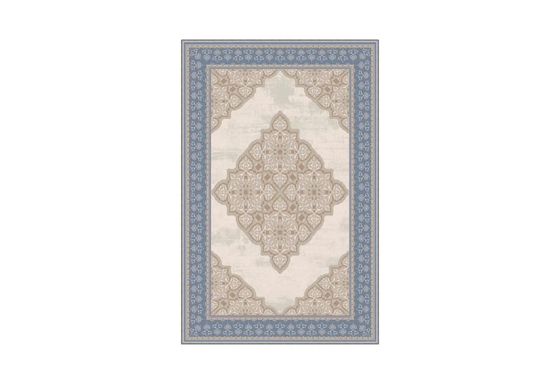 Homefesto Tæppe 100x150 cm - Flerfarvet - Tekstiler - Tæpper - Orientalske tæpper