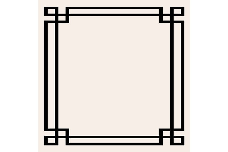 Homefesto Tæppe 100x150 cm - Flerfarvet - Tekstiler - Tæpper - Orientalske tæpper