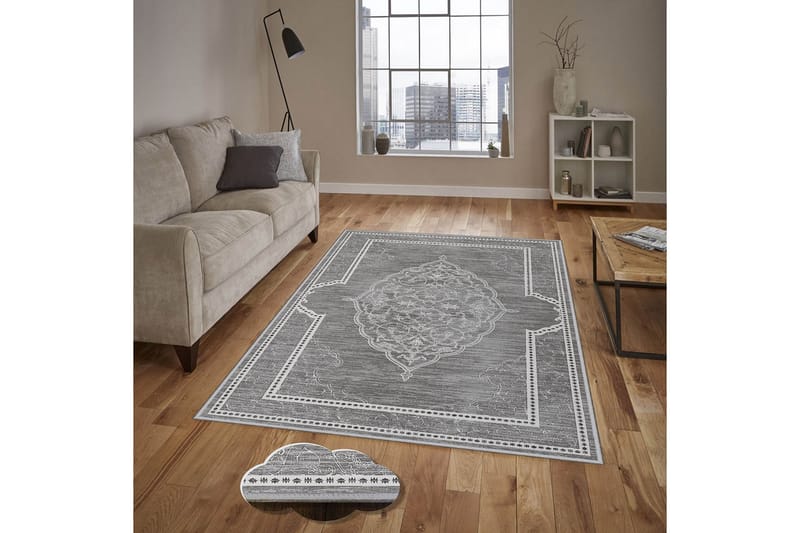 Homefesto Tæppe 100x150 cm - Flerfarvet - Tekstiler - Tæpper - Orientalske tæpper
