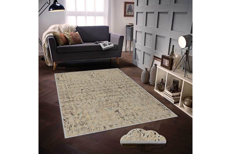 Homefesto Tæppe 100x150 cm - Flerfarvet - Tekstiler - Tæpper - Orientalske tæpper