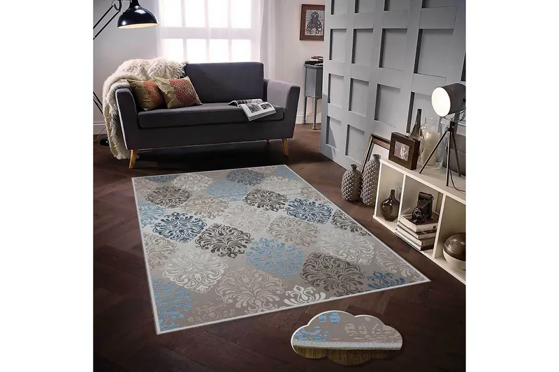 Homefesto Tæppe 100x150 cm, Flerfarvet