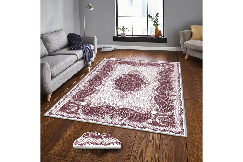 Homefesto Tæppe 100x150 cm, Flerfarvet