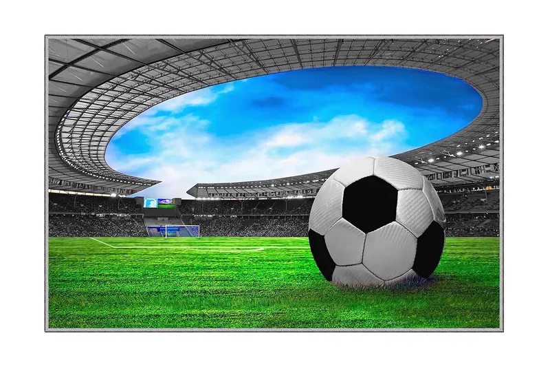 Homefesto Tæppe 100x150 cm, Flerfarvet