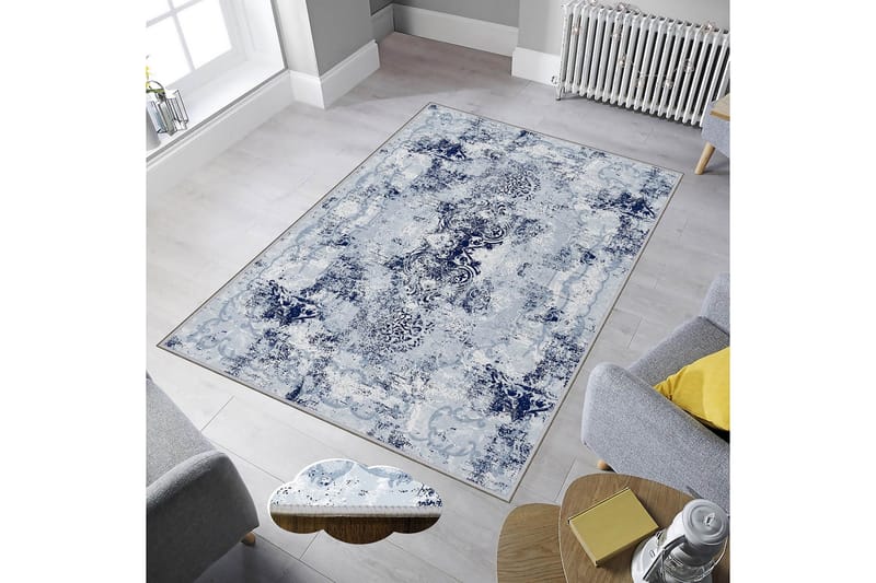 Homefesto Tæppe 100x150 cm - Multifarvet - Tekstiler - Tæpper - Orientalske tæpper