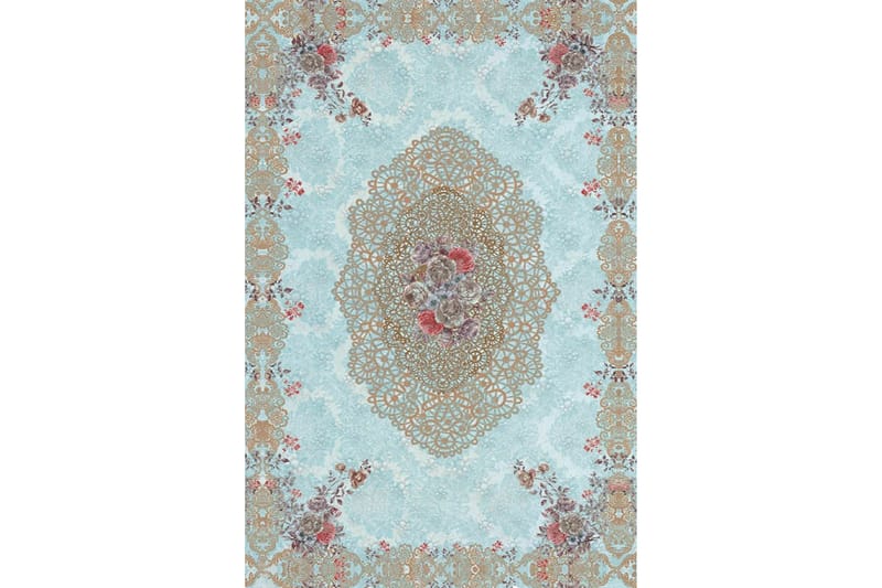 Homefesto Tæppe 100x150 cm - Multifarvet - Tekstiler - Tæpper - Orientalske tæpper