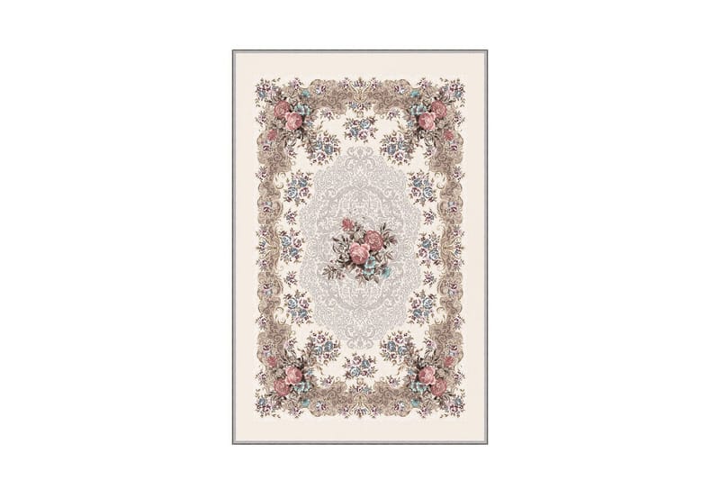 Homefesto Tæppe 100x150 cm, Multifarvet