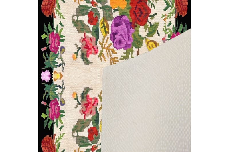 Homefesto Tæppe 100x150 cm - Multifarvet - Tekstiler - Tæpper - Orientalske tæpper