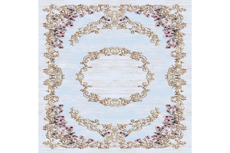 Homefesto Tæppe 100x150 cm - Multifarvet - Tekstiler - Tæpper - Orientalske tæpper