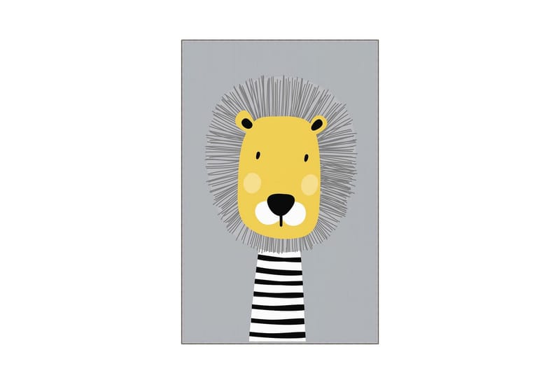 Homefesto Tæppe 100x150 cm, Multifarvet