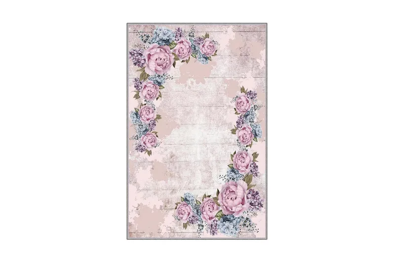 Homefesto Tæppe 100x150 cm, Multifarvet