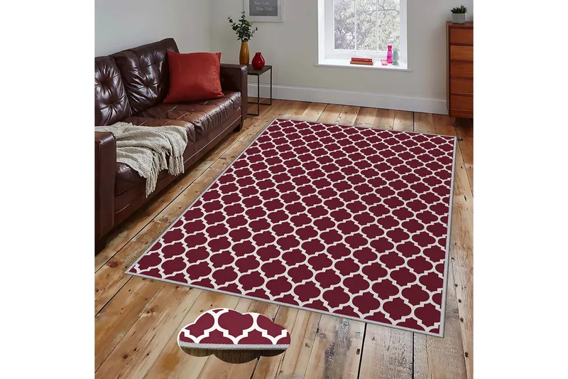 Homefesto Tæppe 100x150 cm, Multifarvet