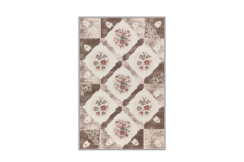 Homefesto Tæppe 100x150 cm - Multifarvet - Tekstiler - Tæpper - Orientalske tæpper