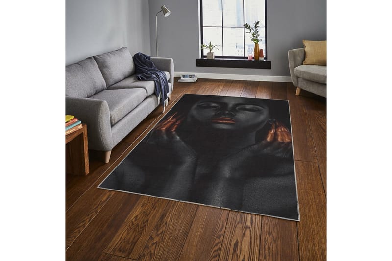 Homefesto Tæppe 100x200 cm - Flerfarvet - Tekstiler - Tæpper - Orientalske tæpper