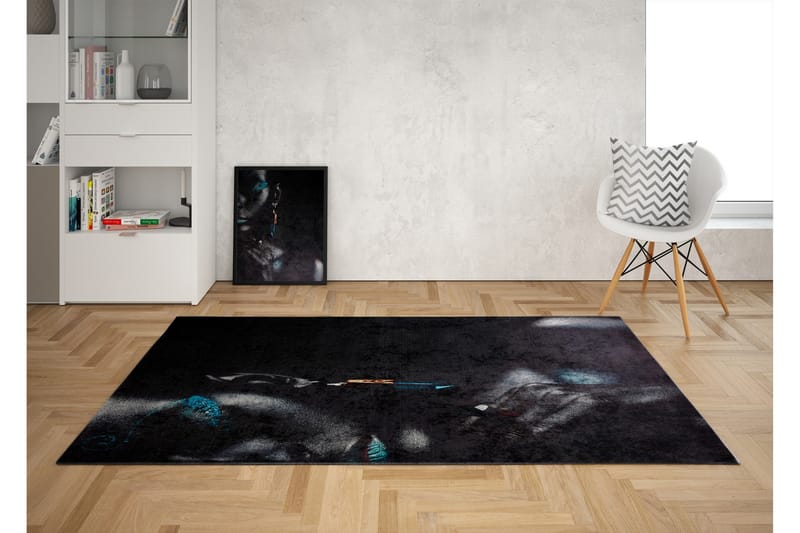 Homefesto Tæppe 100x200 cm - Flerfarvet - Tekstiler - Tæpper - Orientalske tæpper