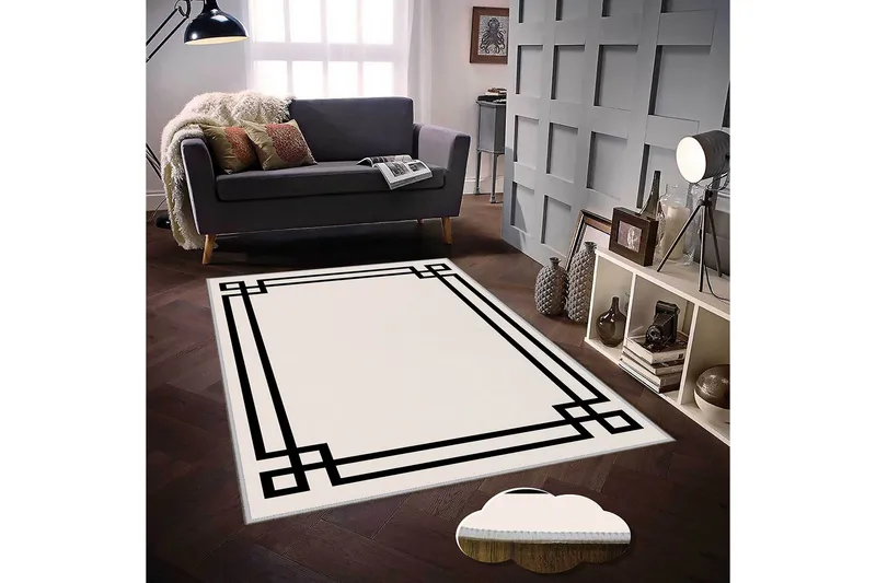 Homefesto Tæppe 100x200 cm, Flerfarvet