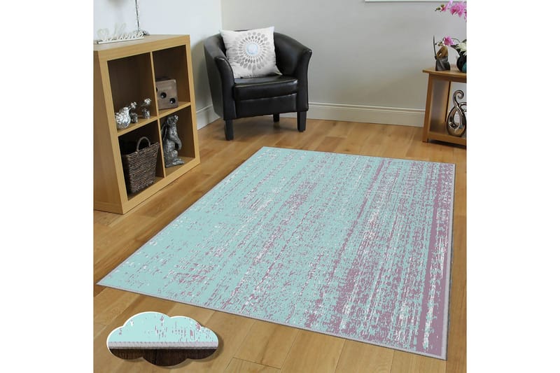 Homefesto Tæppe 100x200 cm, Flerfarvet