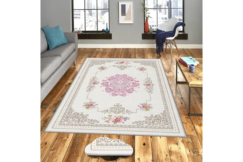 Homefesto Tæppe 100x200 cm, Flerfarvet