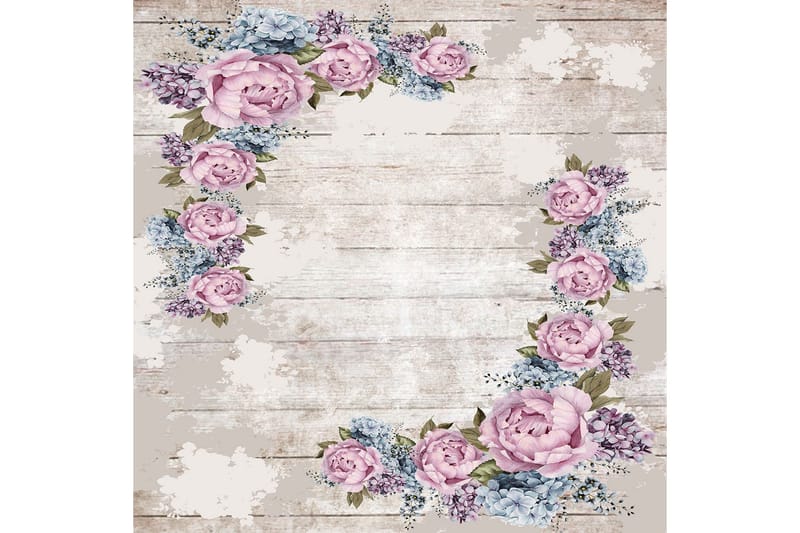 Homefesto Tæppe 100x200 cm - Flerfarvet - Tekstiler - Tæpper - Orientalske tæpper