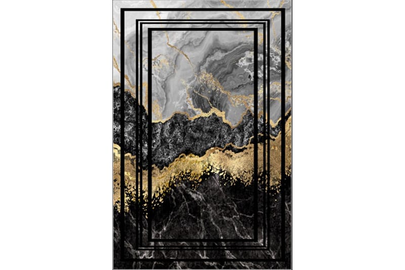 Homefesto Tæppe 100x200 cm - Flerfarvet/Velour - Tekstiler - Tæpper - Orientalske tæpper