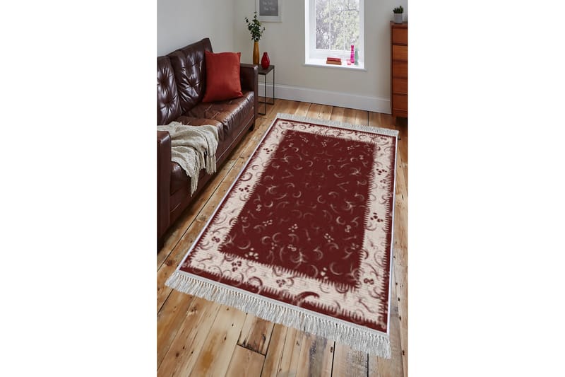 Homefesto Tæppe 100x200 cm - Flerfarvet/Velour - Orientalske tæpper - Persisk tæppe