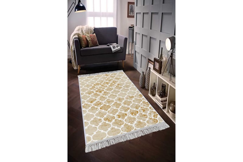 Homefesto Tæppe 100x200 cm - Flerfarvet/Velour - Orientalske tæpper - Persisk tæppe