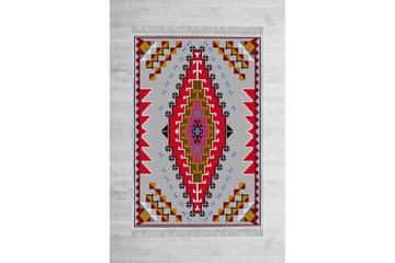 Homefesto Tæppe 100x200 cm - Flerfarvet/Velour - Tekstiler - Tæpper - Orientalske tæpper