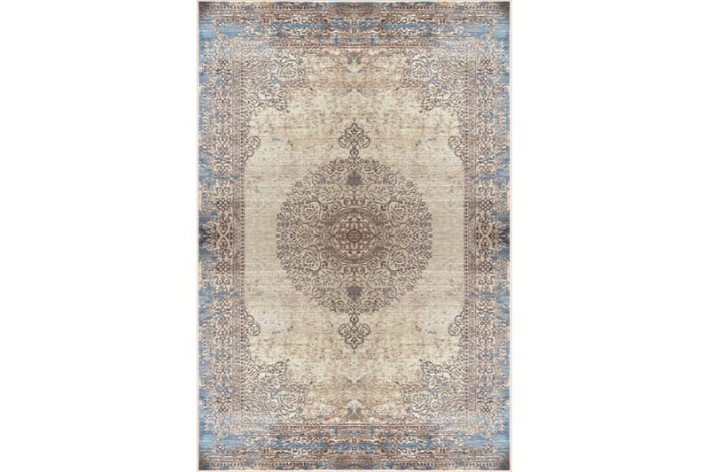Homefesto Tæppe 100x200 cm - Flerfarvet/Velour - Orientalske tæpper - Persisk tæppe