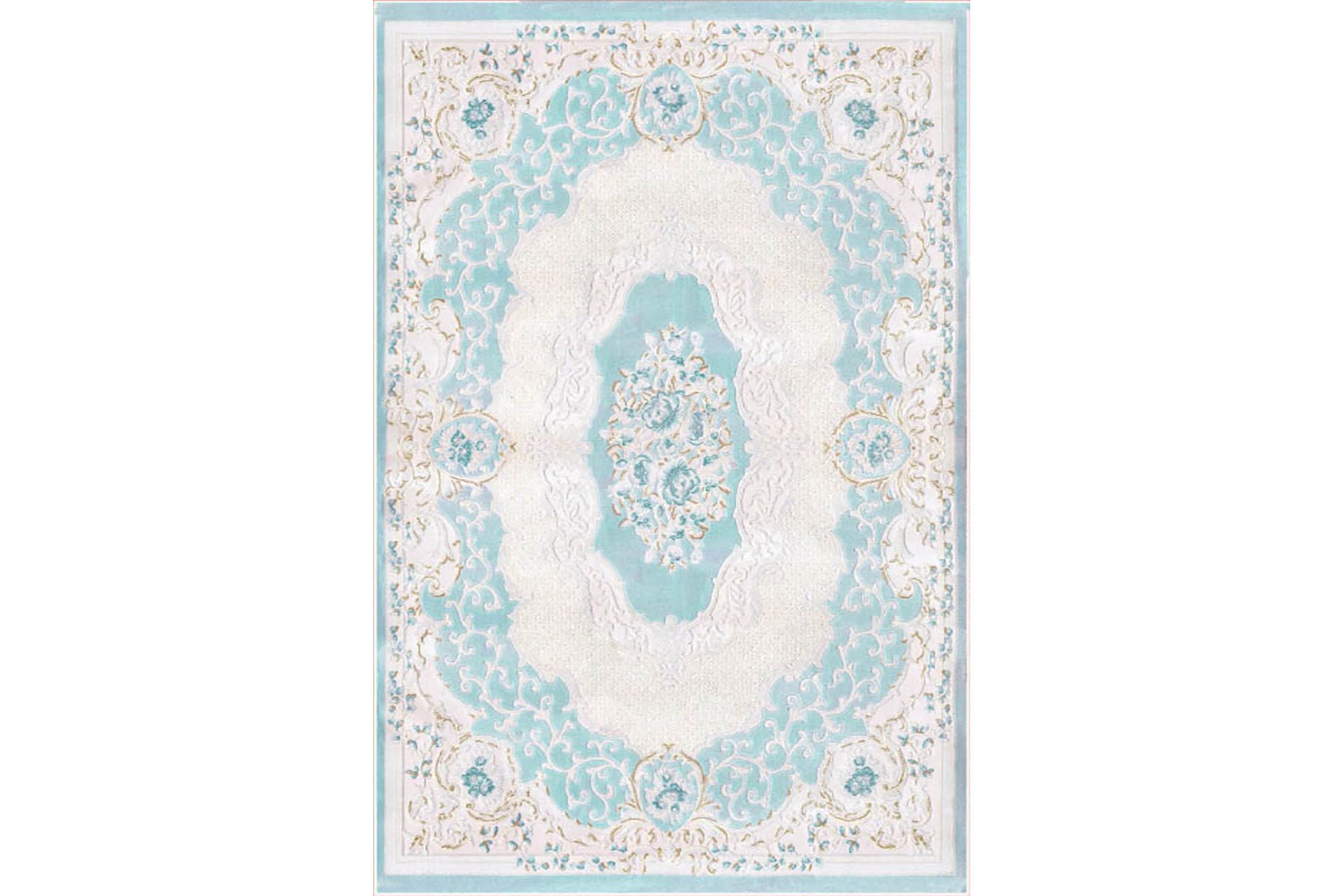 Homefesto Tæppe 100x200 cm - Flerfarvet/Velour - Tekstiler - Tæpper - Orientalske tæpper