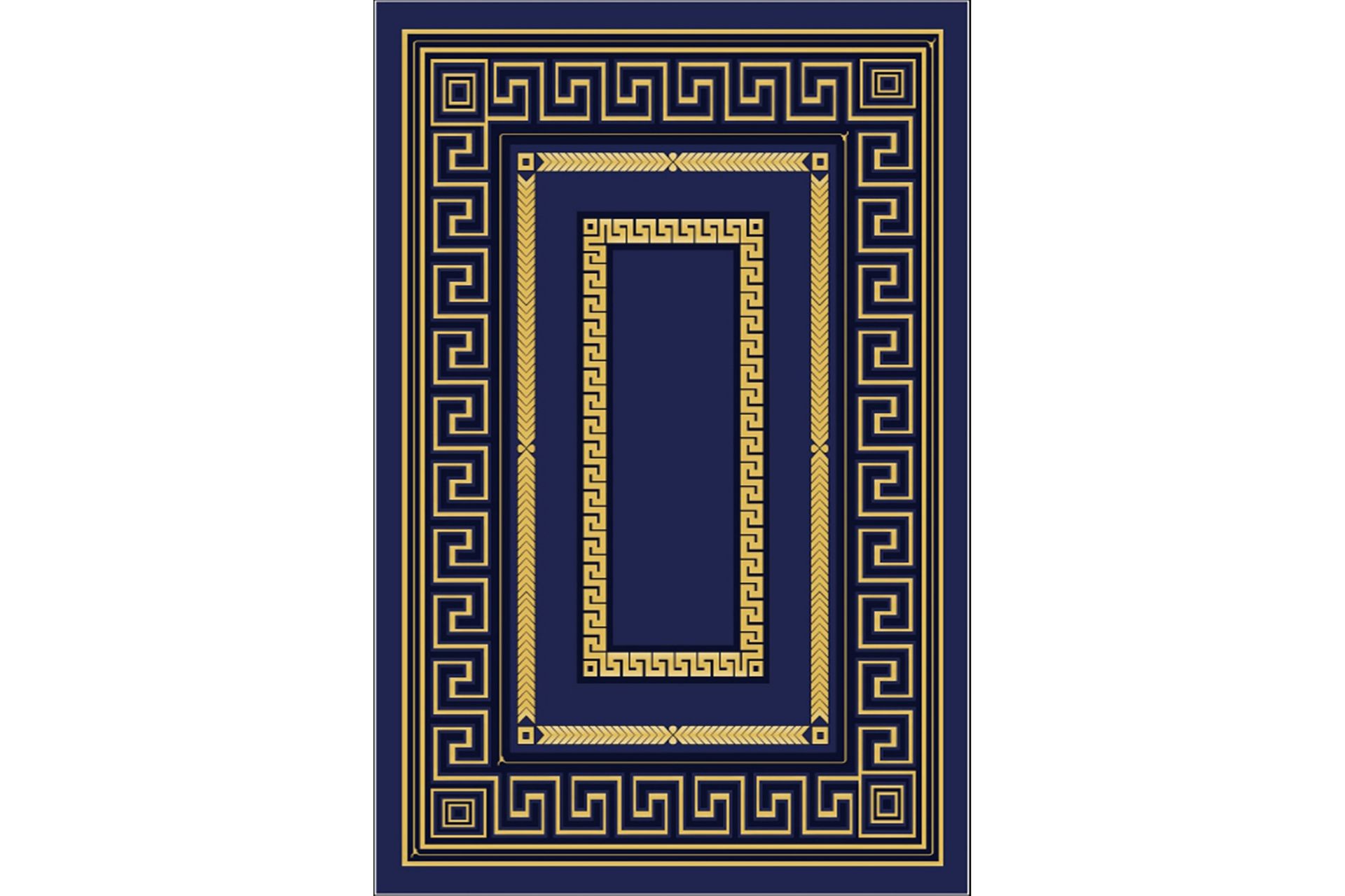 Homefesto Tæppe 100x200 cm - Flerfarvet/Velour - Tekstiler - Tæpper - Orientalske tæpper