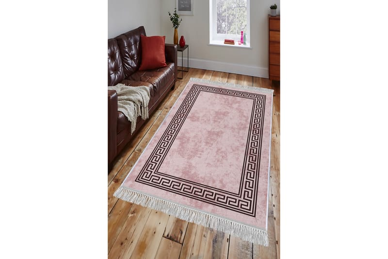 Homefesto Tæppe 100x200 cm - Flerfarvet/Velour - Orientalske tæpper - Persisk tæppe