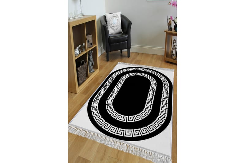 Homefesto Tæppe 100x200 cm - Flerfarvet/Velour - Orientalske tæpper - Persisk tæppe