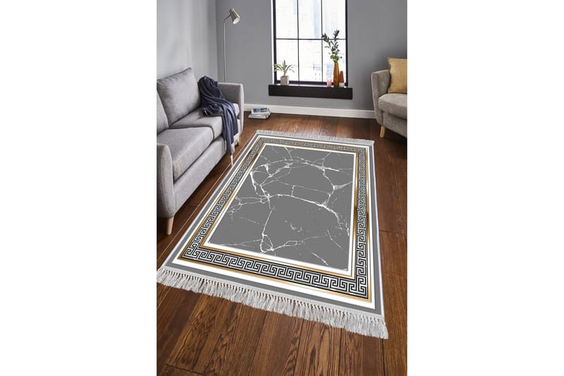 Homefesto Tæppe 100x200 cm - Flerfarvet/Velour - Tekstiler - Tæpper - Orientalske tæpper