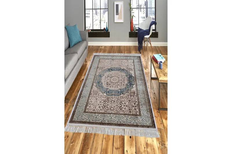 Homefesto Tæppe 100x200 cm, Flerfarvet/Velour