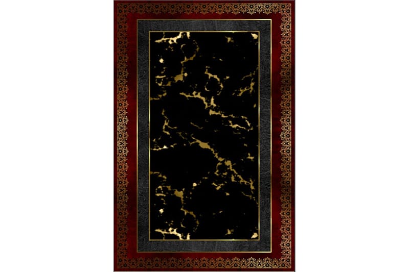 Homefesto Tæppe 100x200 cm - Flerfarvet/Velour - Tekstiler - Tæpper - Orientalske tæpper